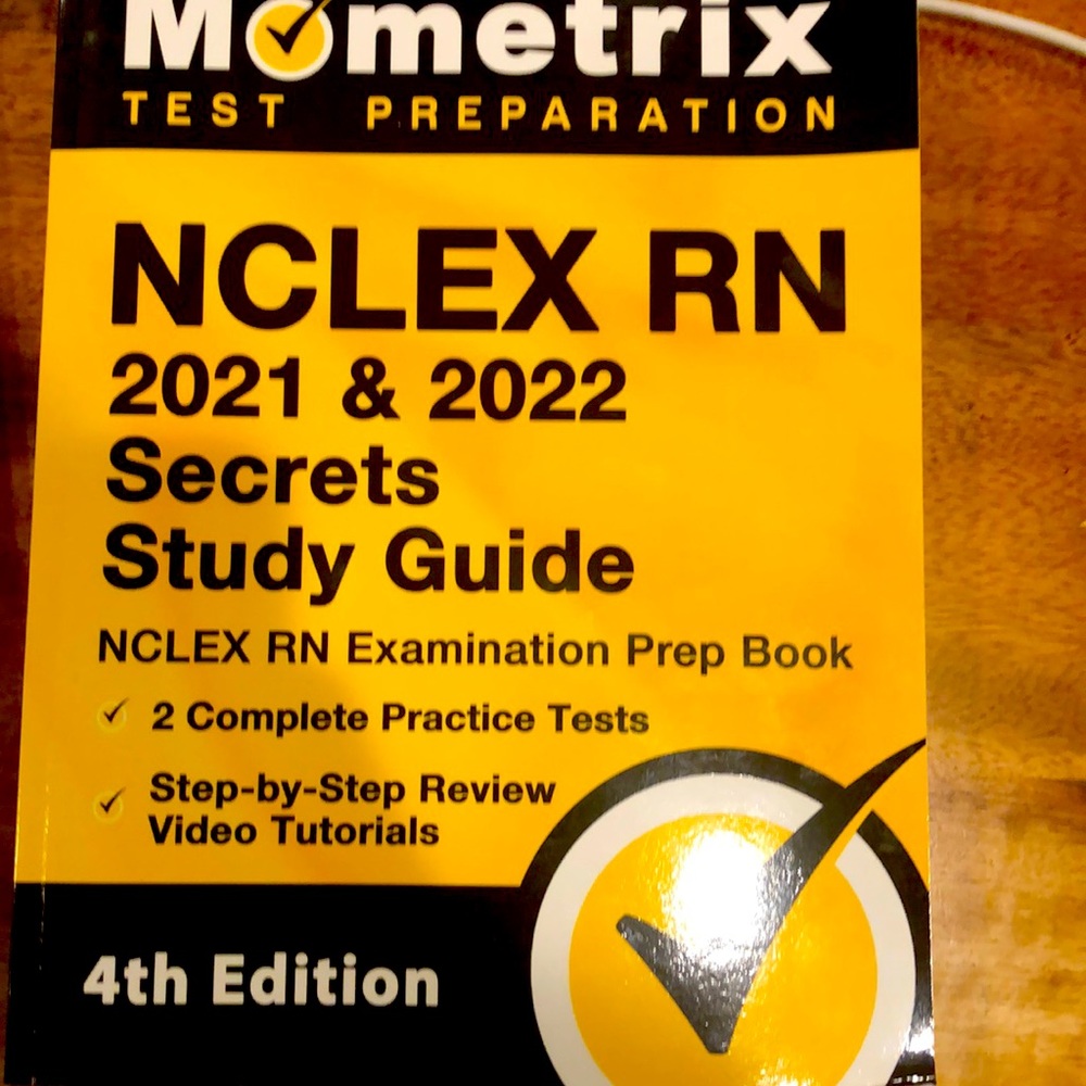 NCLEX prep books never used
